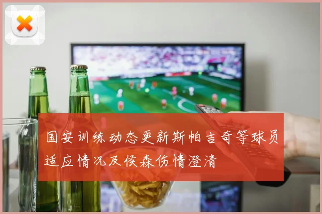 国安训练动态更新斯帕吉奇等球员适应情况及侯森伤情澄清